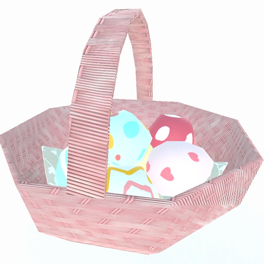 3Dモデル イースターエッグ(Easter egg)