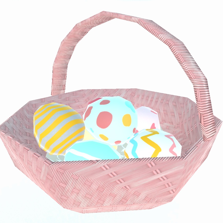 3Dモデル イースターエッグ(Easter egg)