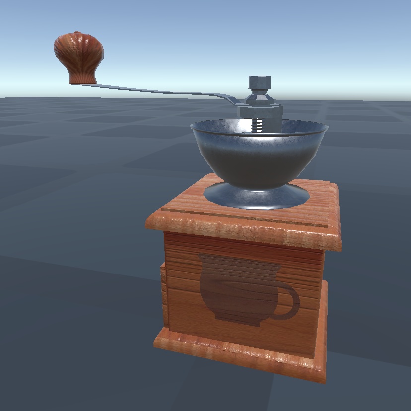3Dモデル コーヒーミル(coffee mill)