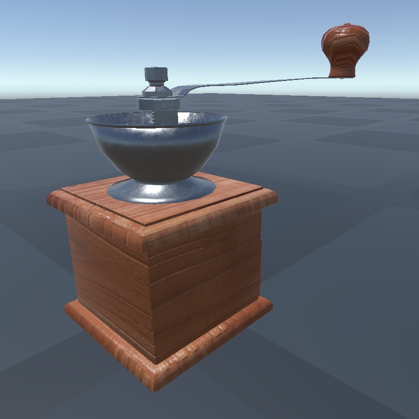 3Dモデル コーヒーミル(coffee mill)