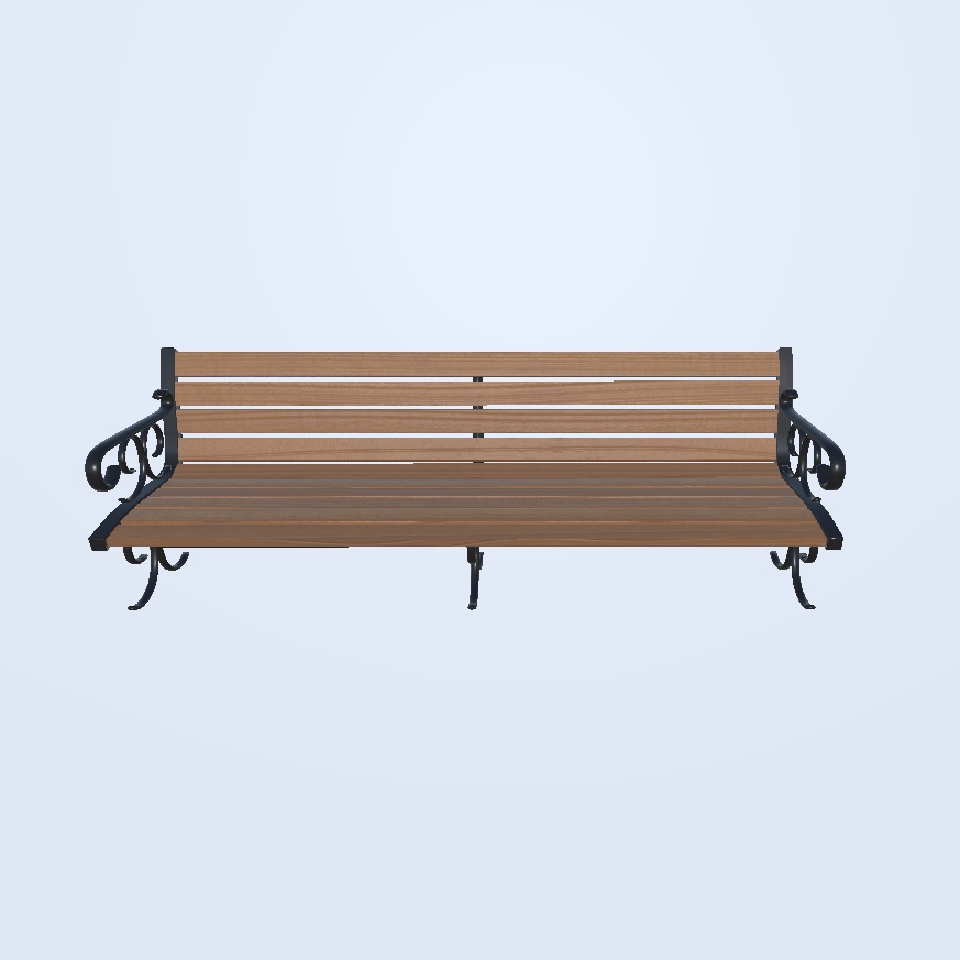 3Dモデル ベンチ(Bench)
