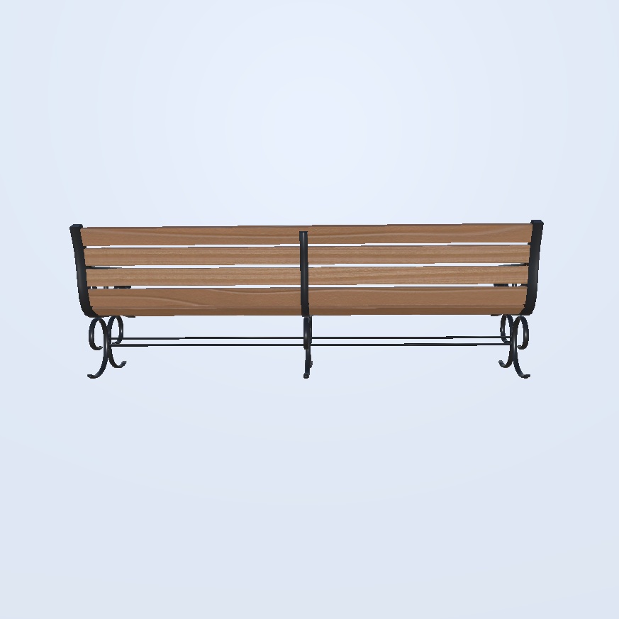 3Dモデル ベンチ(Bench)
