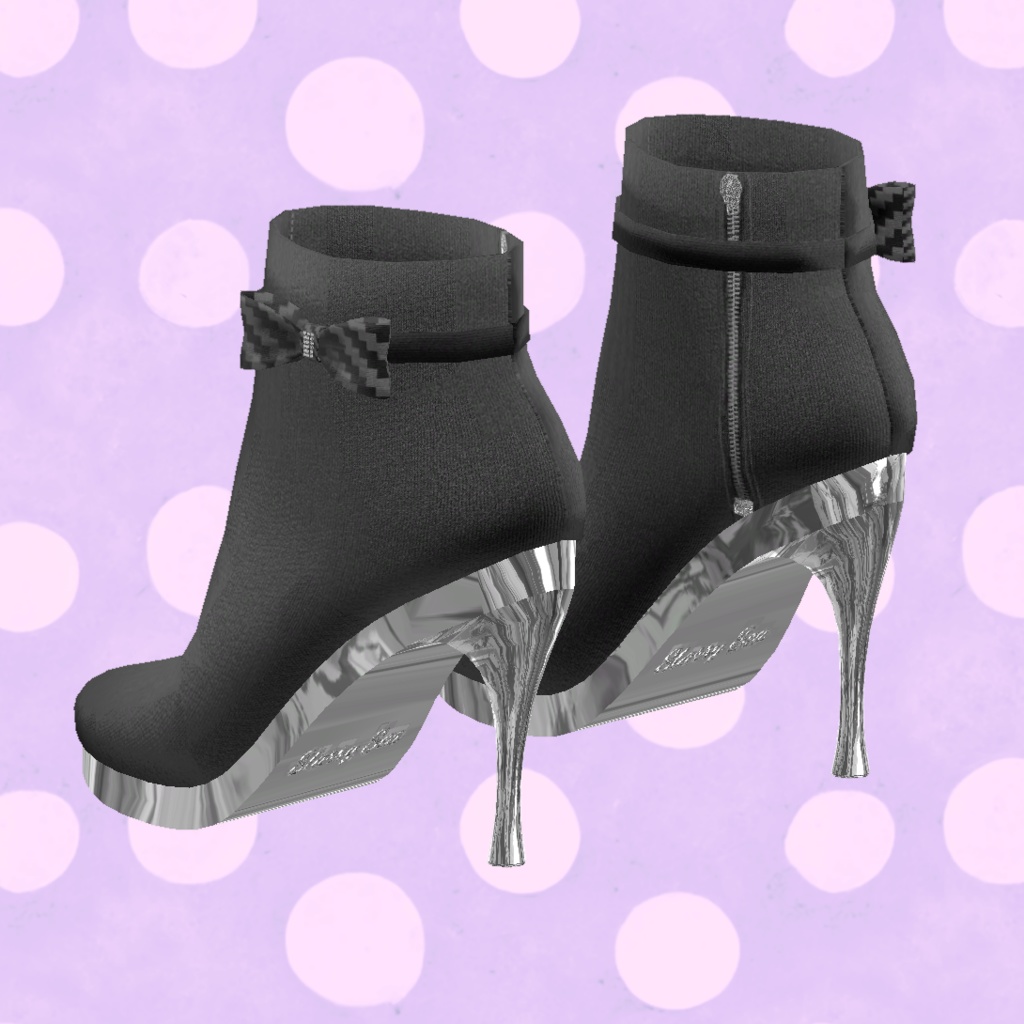 3Dモデル ブーツセット XWear有