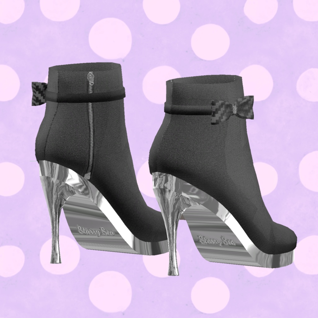 3Dモデル ブーツセット XWear有