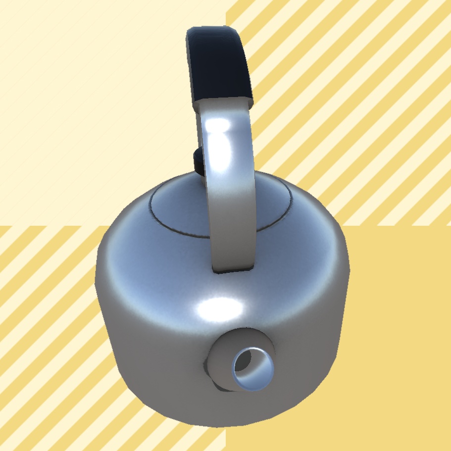3Dモデル やかん(Kettle)