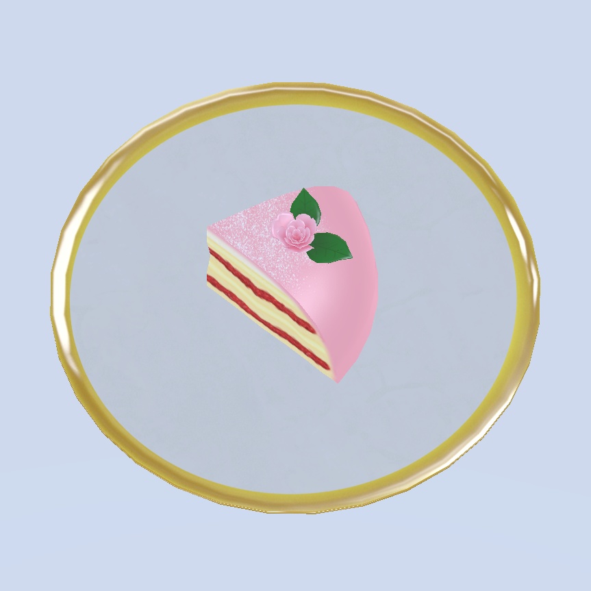 3Dモデル Prinsesstårta(プリンセスケーキ)