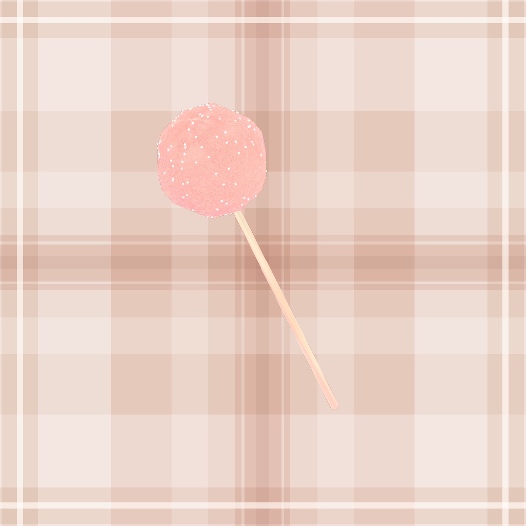 3Dモデル チョコポップ