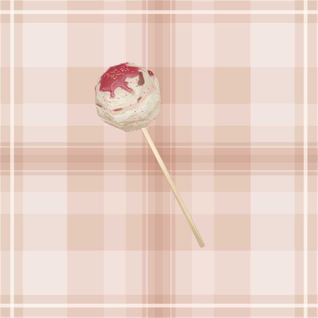 3Dモデル チョコポップ