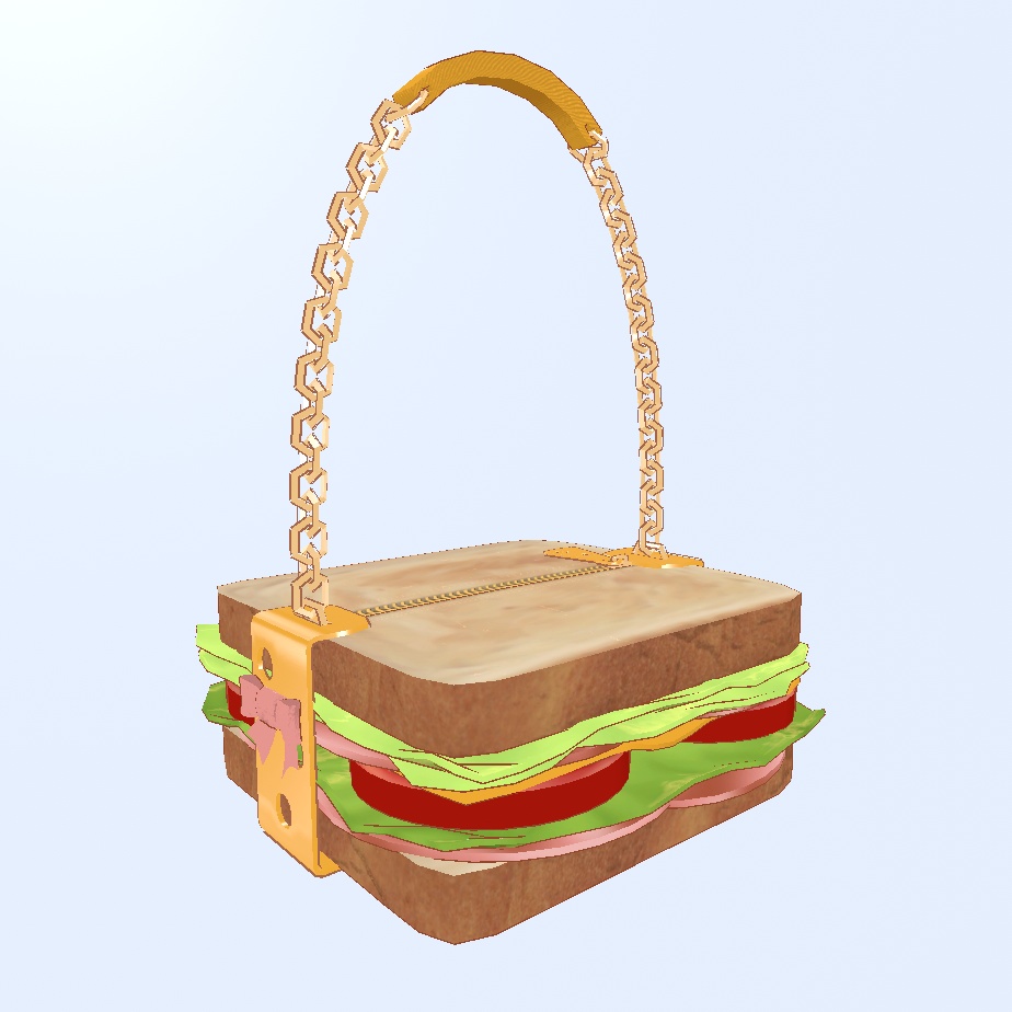 3D小物 「パンドバッグ」 unitypackage