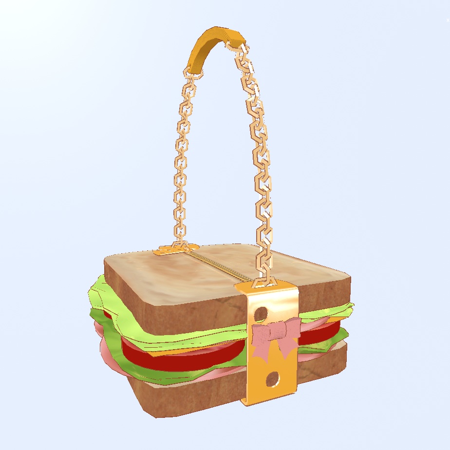 3D小物 「パンドバッグ」 unitypackage