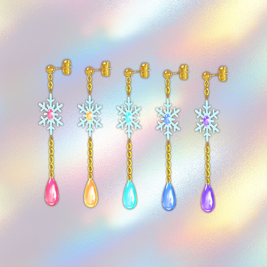 3D小物 「Frozen Tear」 unitypackage