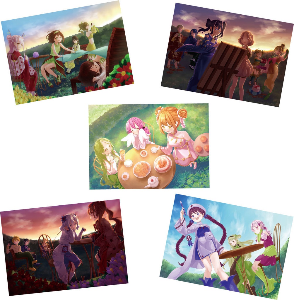 ポストカード5枚セット