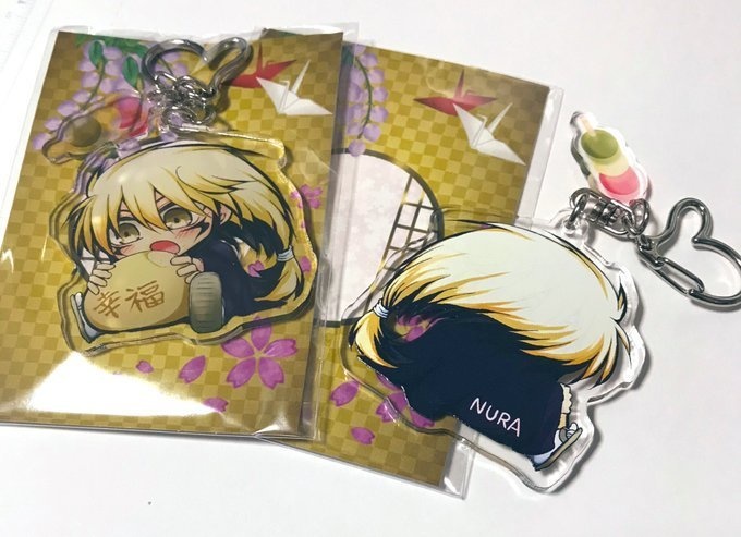 ぬらりひょんアクリルキーホルダー