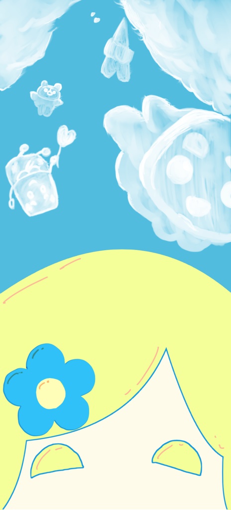 東雲めぐちゃんのiPhoneケース【夏にぴったり】