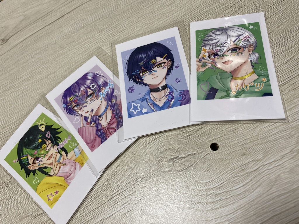 【非公式】Dytica デコラ チェキ風フォトカード