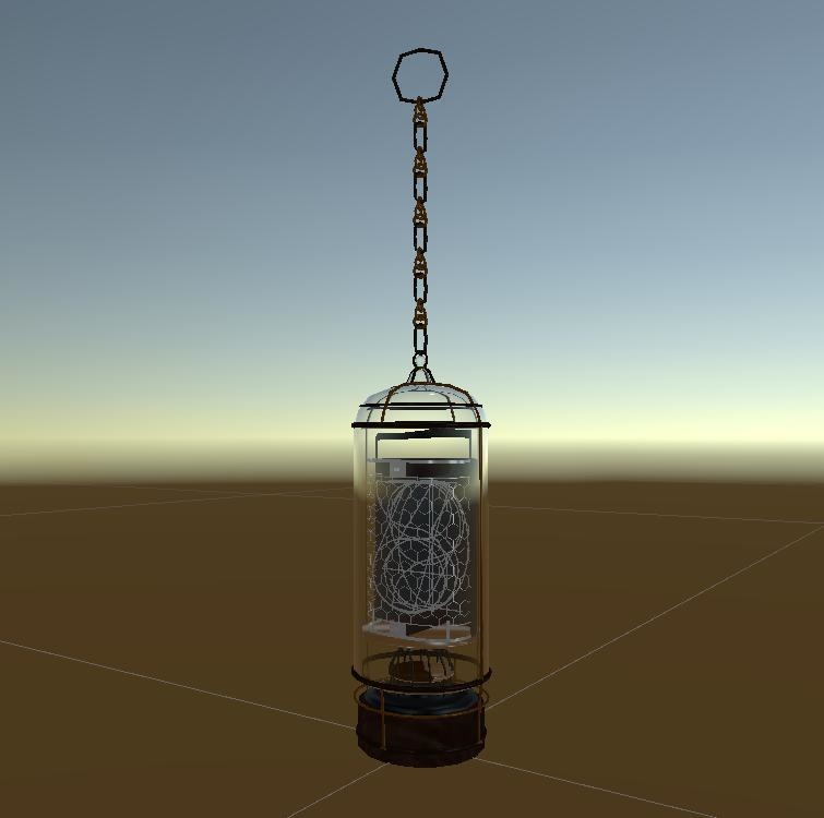 【VRC想定】Shim's Nixie keychain