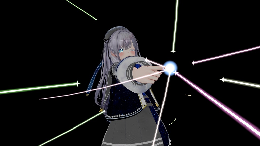 ver2.0追加!【VRChat想定】Particle ball 【ModularAvatar対応】