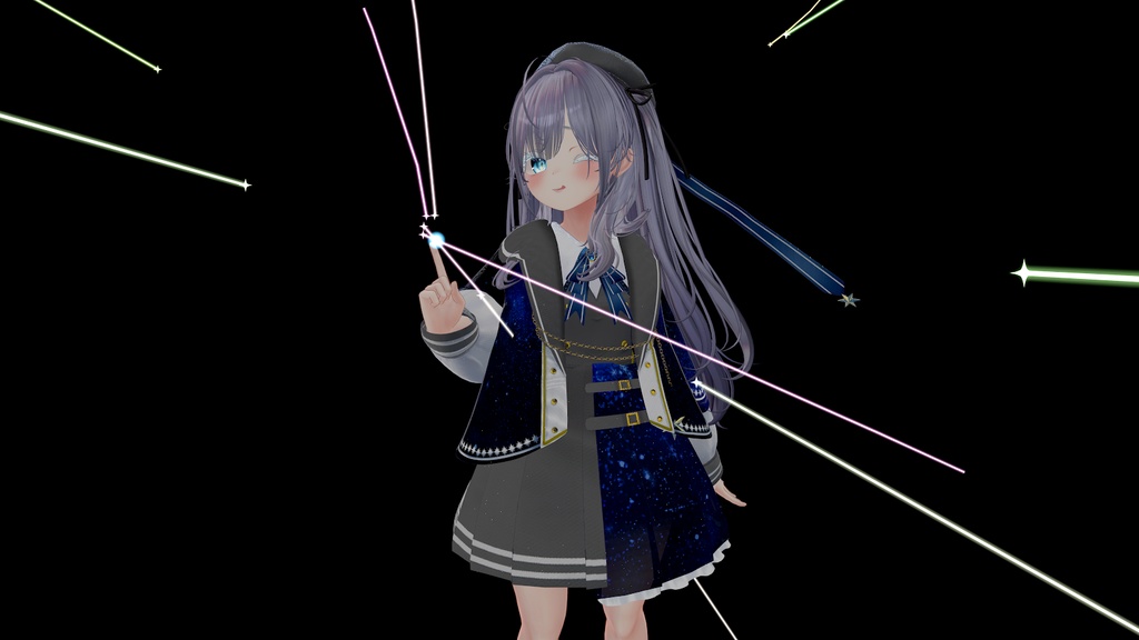 ver2.0追加!【VRChat想定】Particle ball 【ModularAvatar対応】