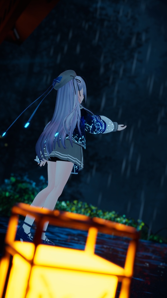 販売記念セール! 6/7まで! どこでも雨を降らせるギミック ☂Rain Location 【VRChat想定】【ModularAvatar対応】
