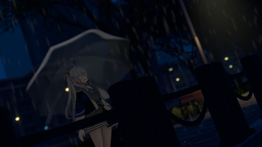 販売記念セール! 6/7まで! どこでも雨を降らせるギミック ☂Rain Location 【VRChat想定】【ModularAvatar対応】