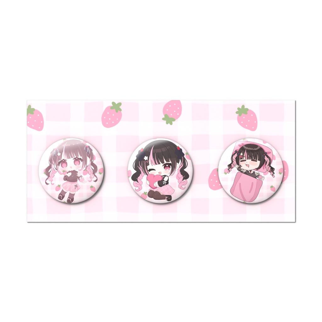 缶バッジ3点セット