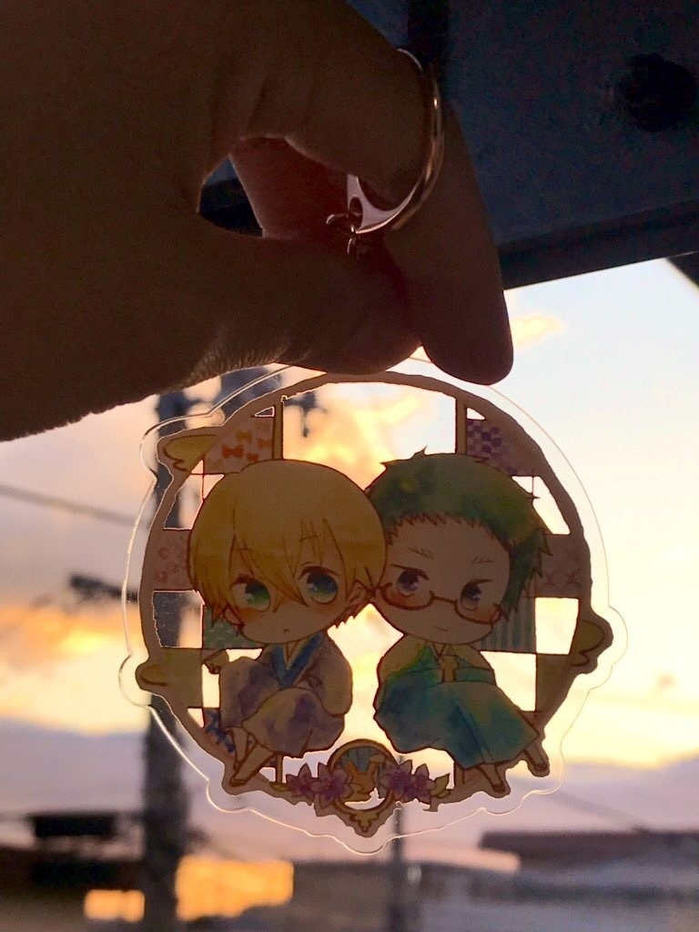 降風アクキー(秋ver)