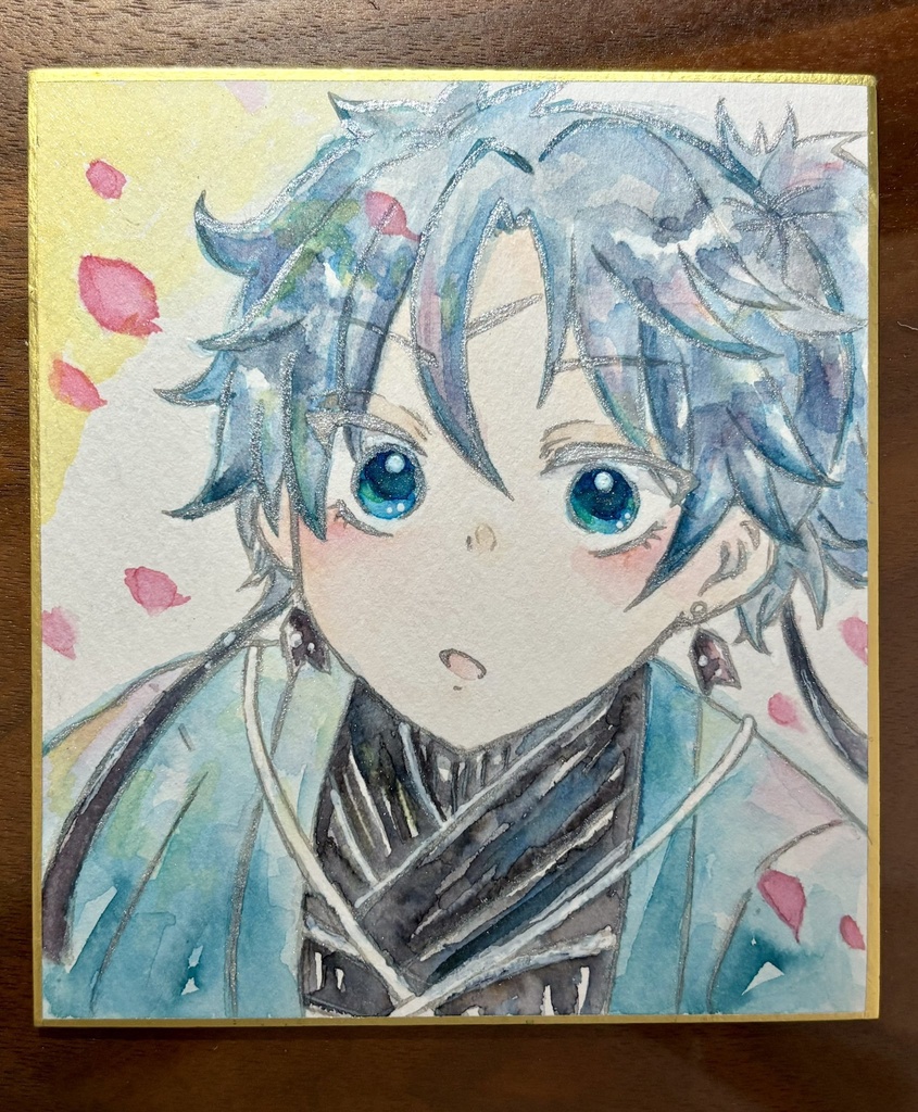 色紙(藤堂くん)