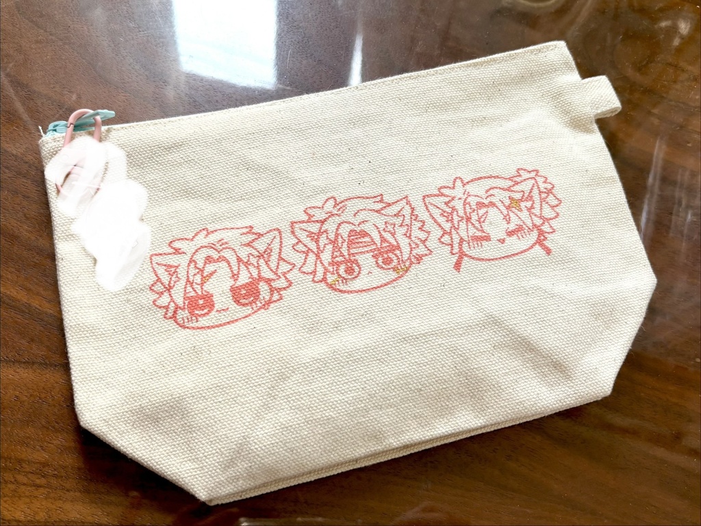 猫藤堂くんポーチ