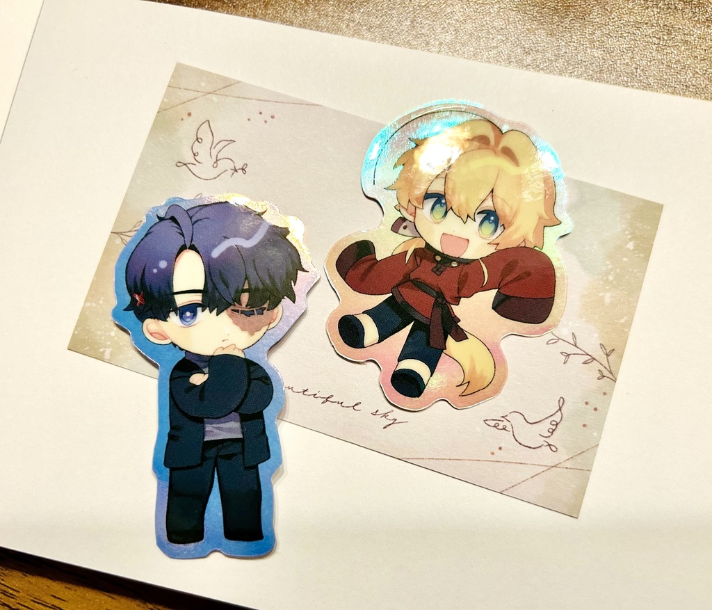 創作キャラシール