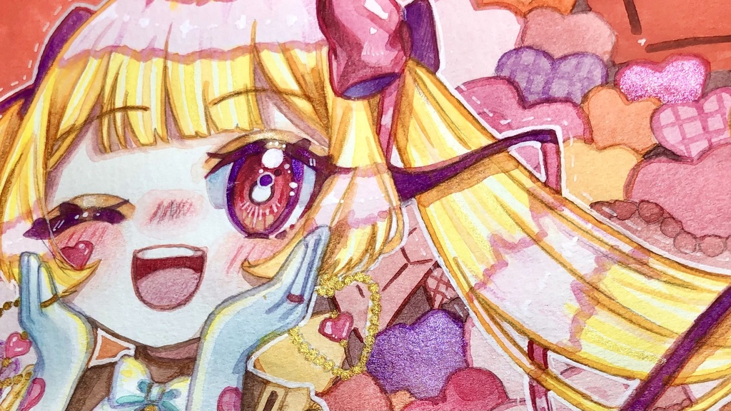原画(溢れる想い)