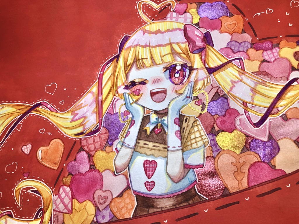 原画(溢れる想い)
