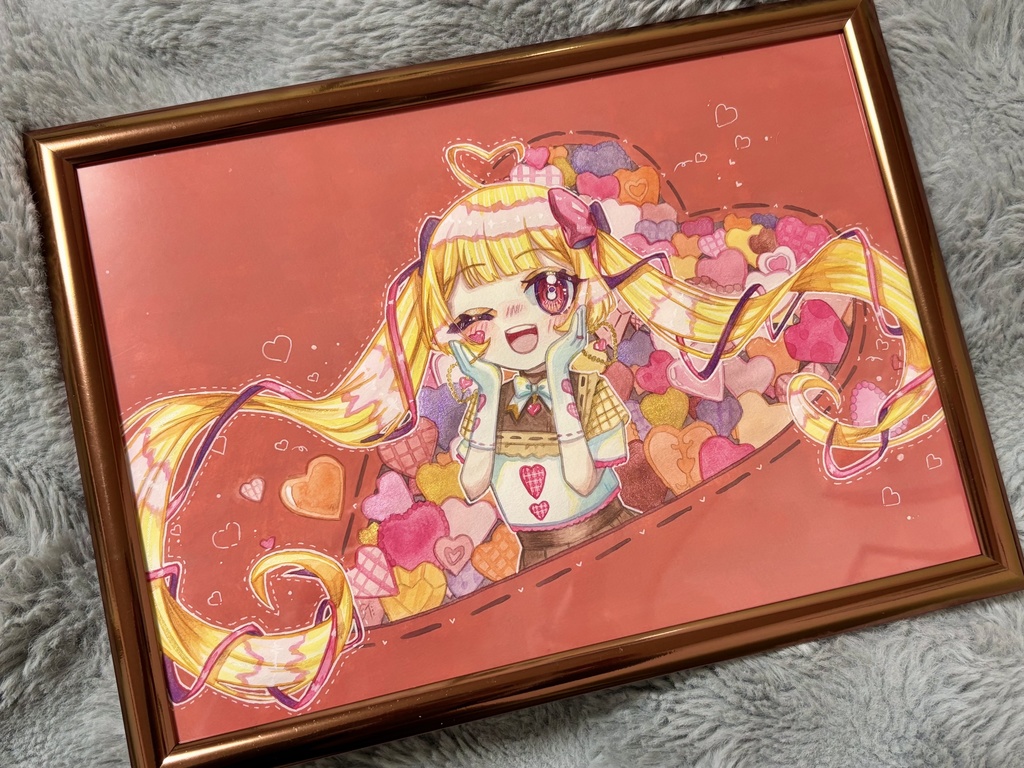 原画(溢れる想い)