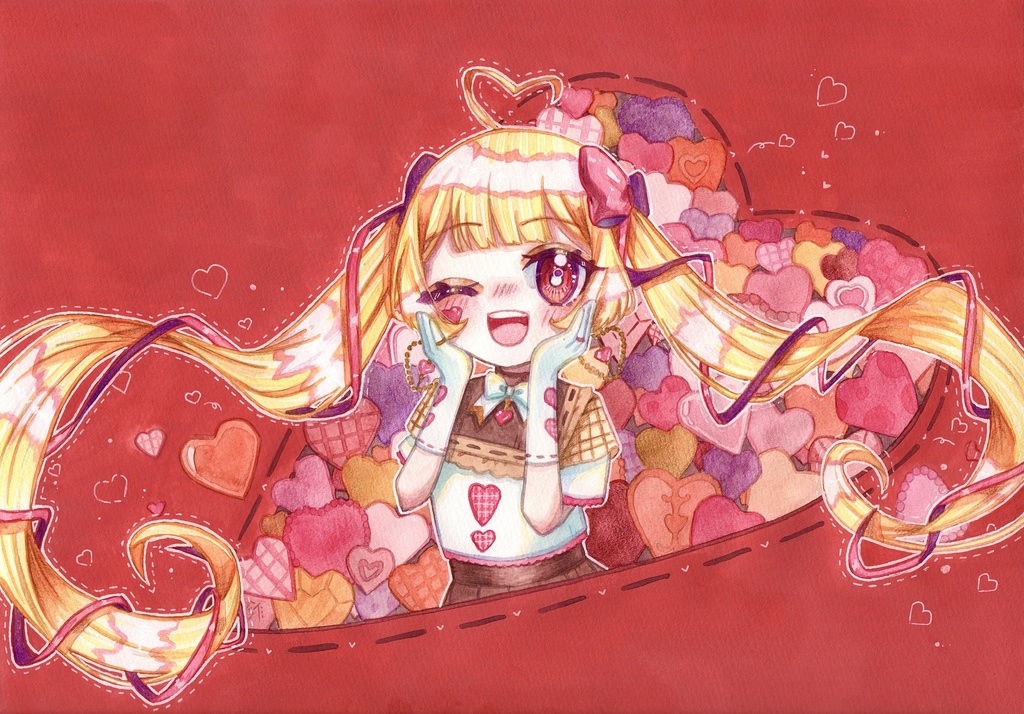 原画(溢れる想い)