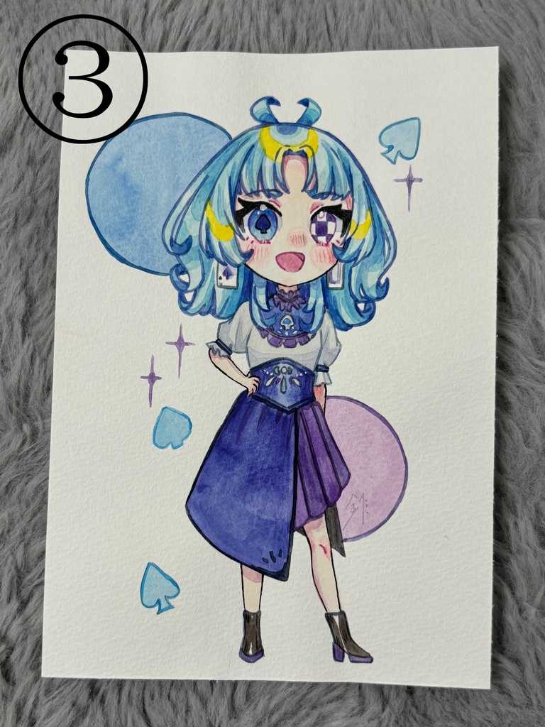 原画(♣️♥️♠️♦️)