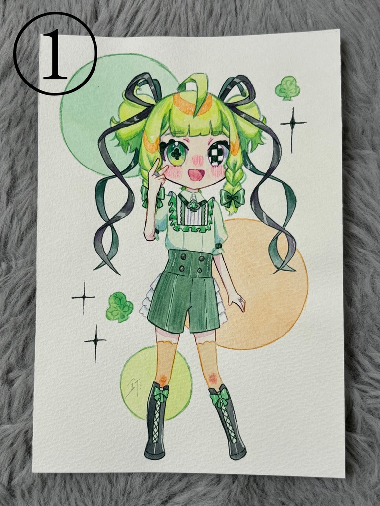 原画(♣️♥️♠️♦️)