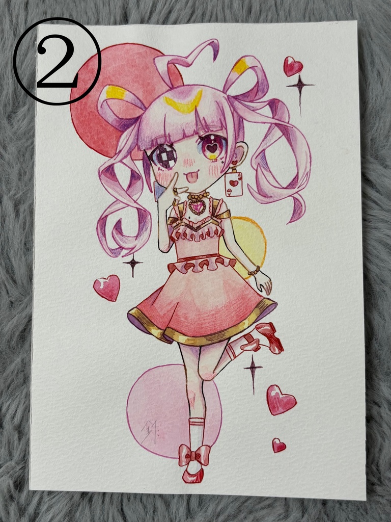 原画(♣️♥️♠️♦️)