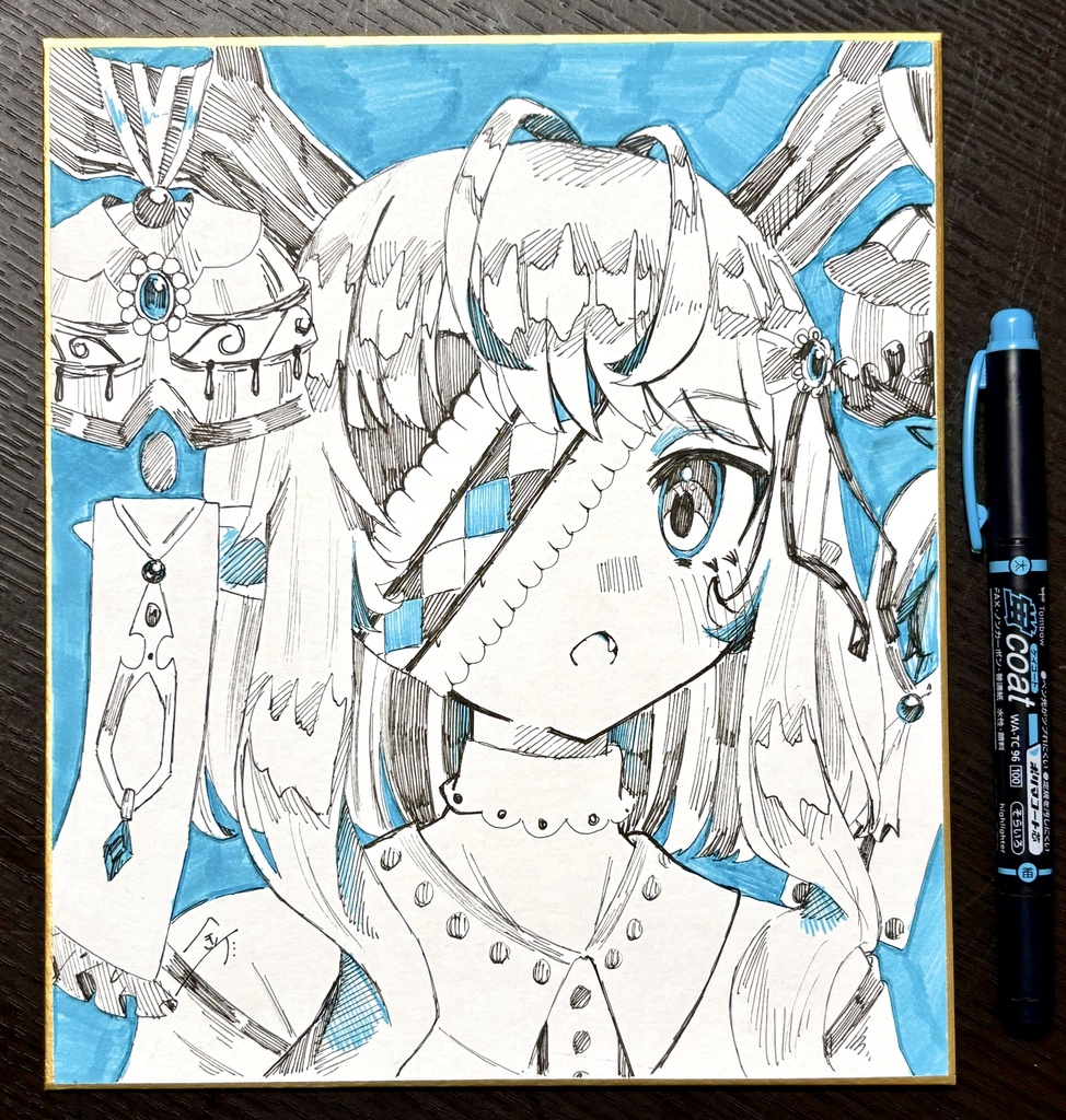 色紙(風鈴ちゃん)