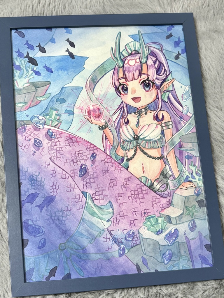 原画(桃色の宝玉)