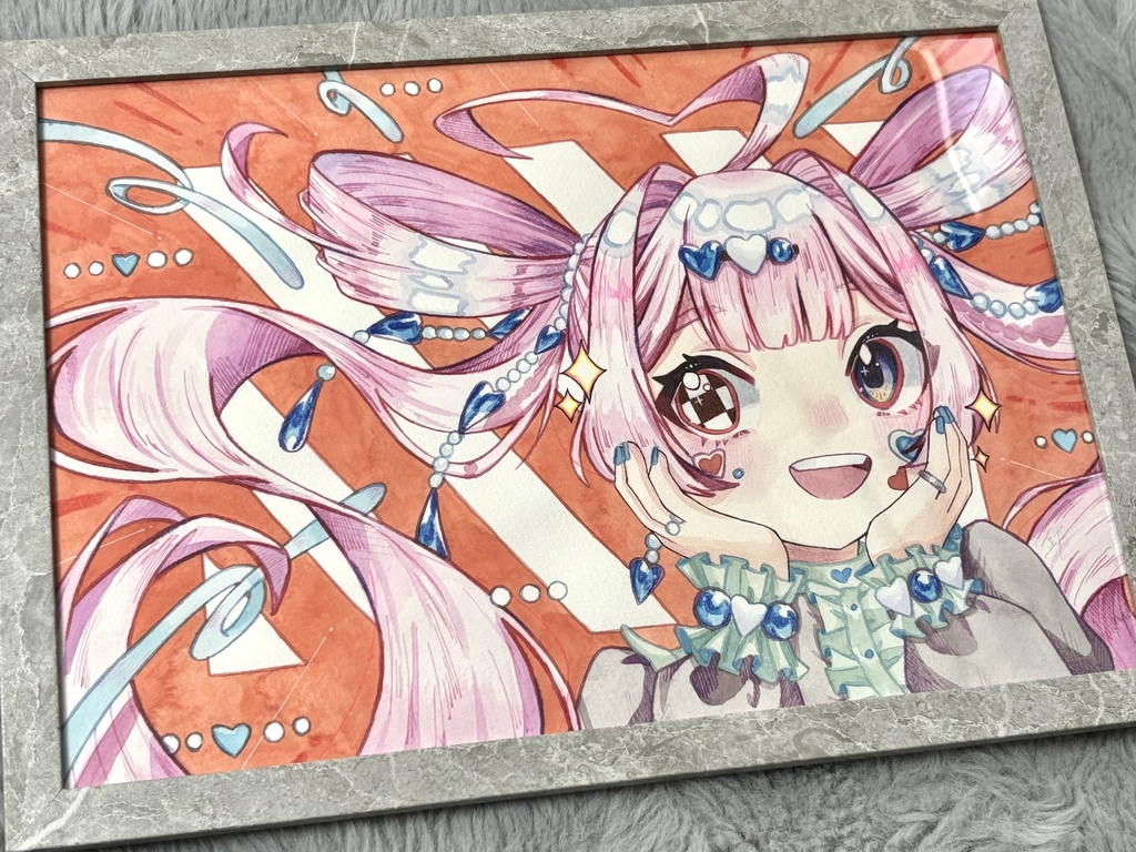原画(青の眼差し)