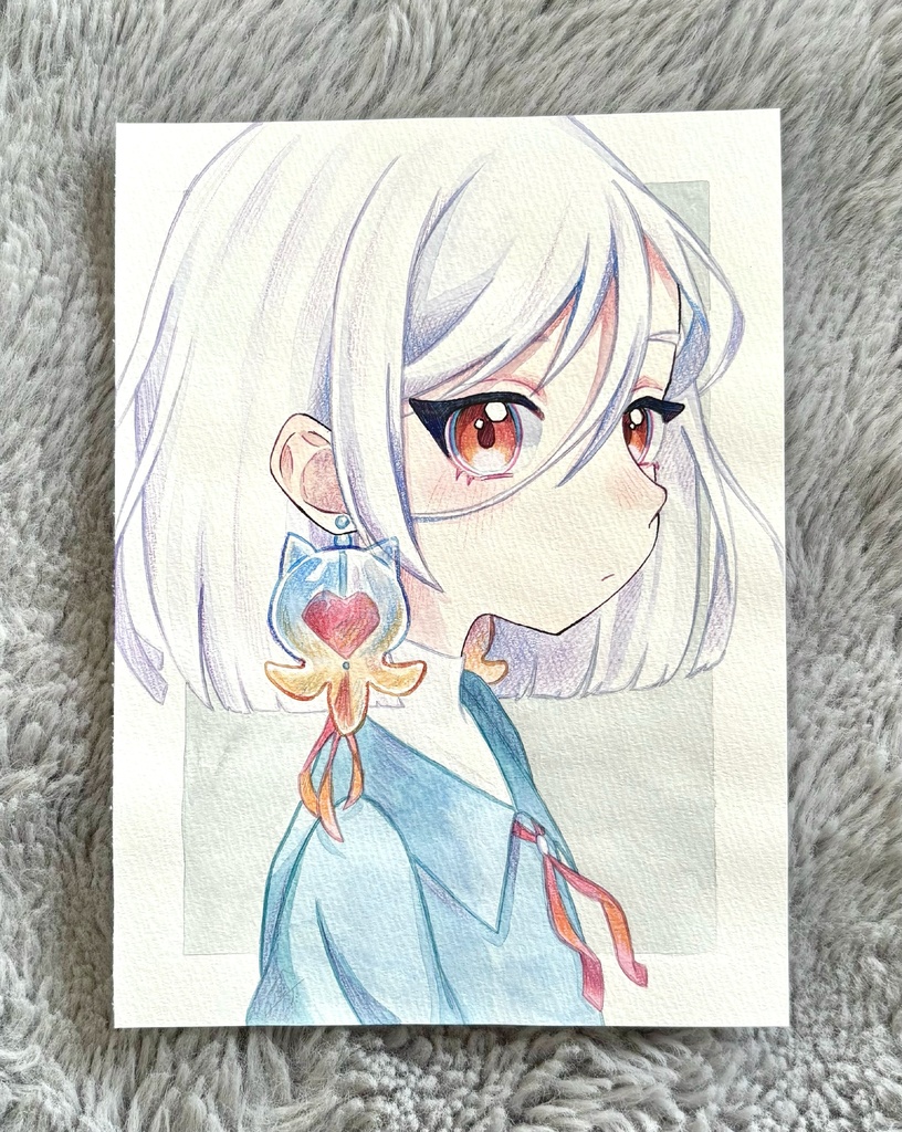 原画(クリオネ風鈴)