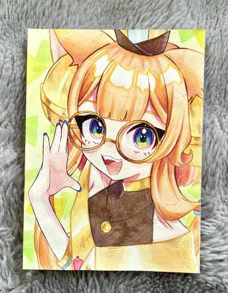 原画(眼鏡サンちゃん)