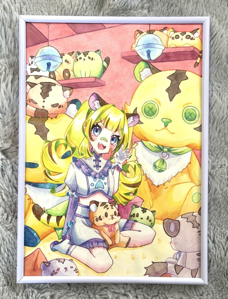 原画(虎ぬいちゃん)