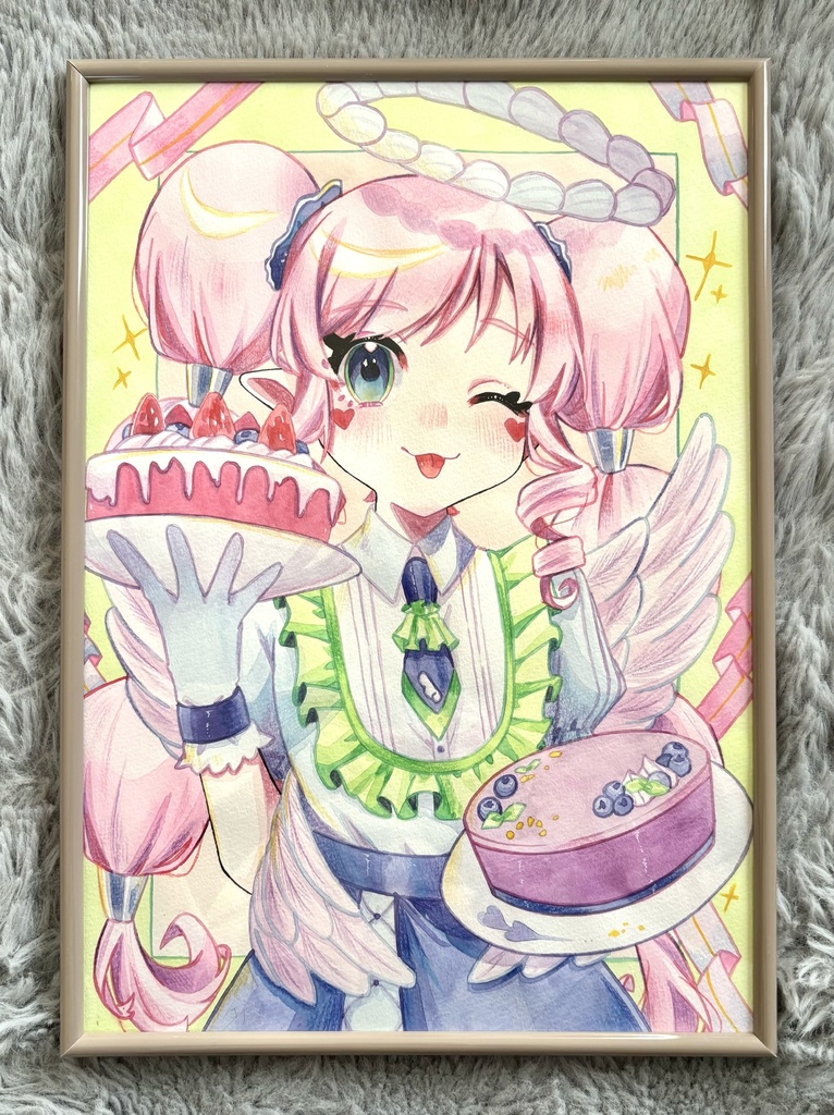 原画(ケーキ天使)