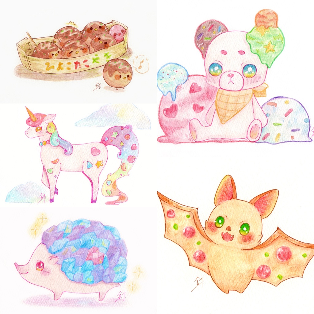 原画¦フードアニマルその2