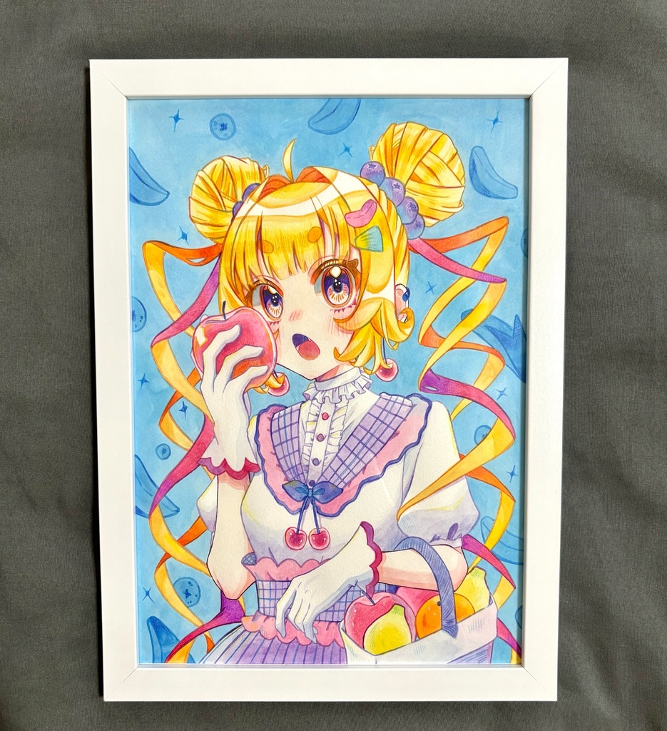 原画￤フルーツいっぱい