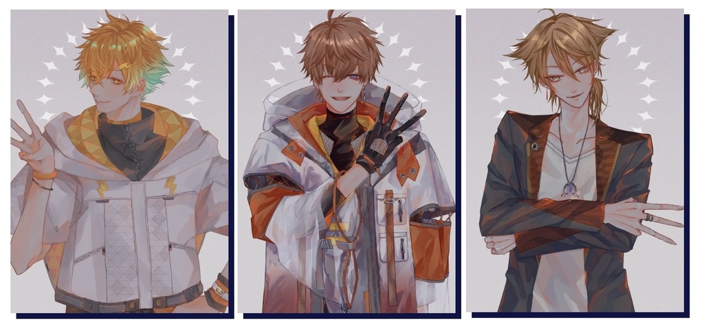 三ミ一体 トレカ 3種セット にじそうさく11