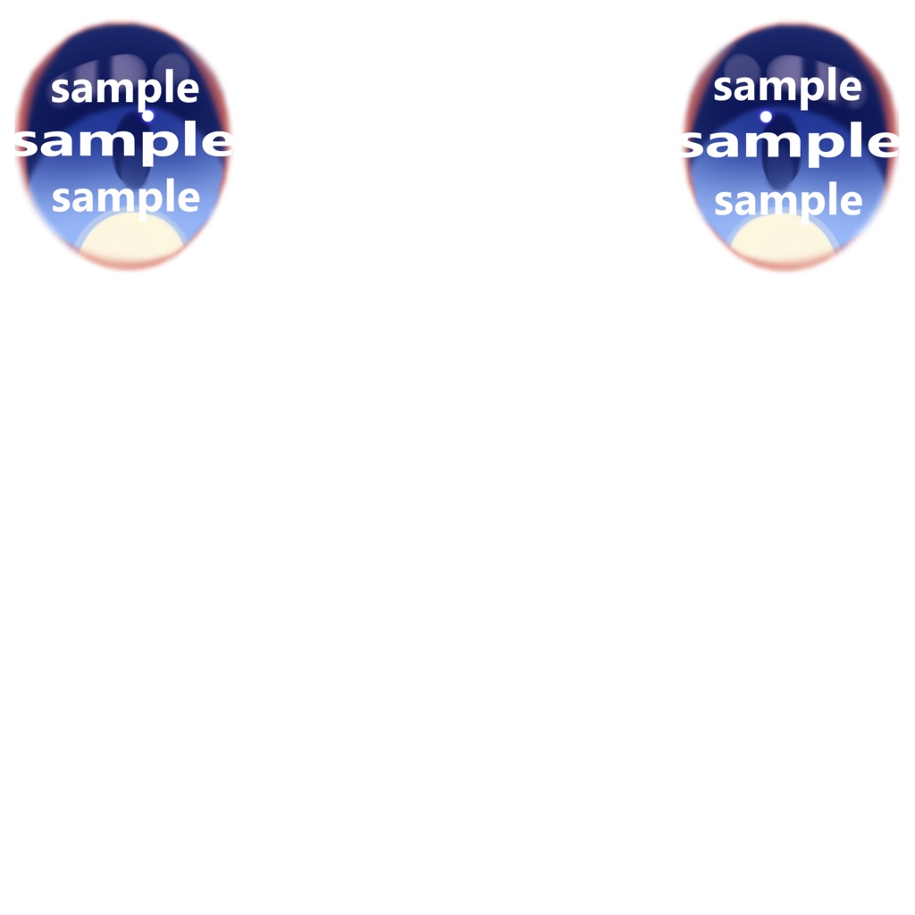 【桔梗】Fluffy eye texture for Kikyo【アイテクスチャ】