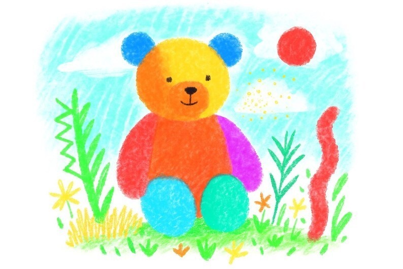 Procreate 混合メディア質感ブラシ&スタンプパック(ウォーターカラー/パステル/ドライブラシ/ステップル/マーカー/ライナー)