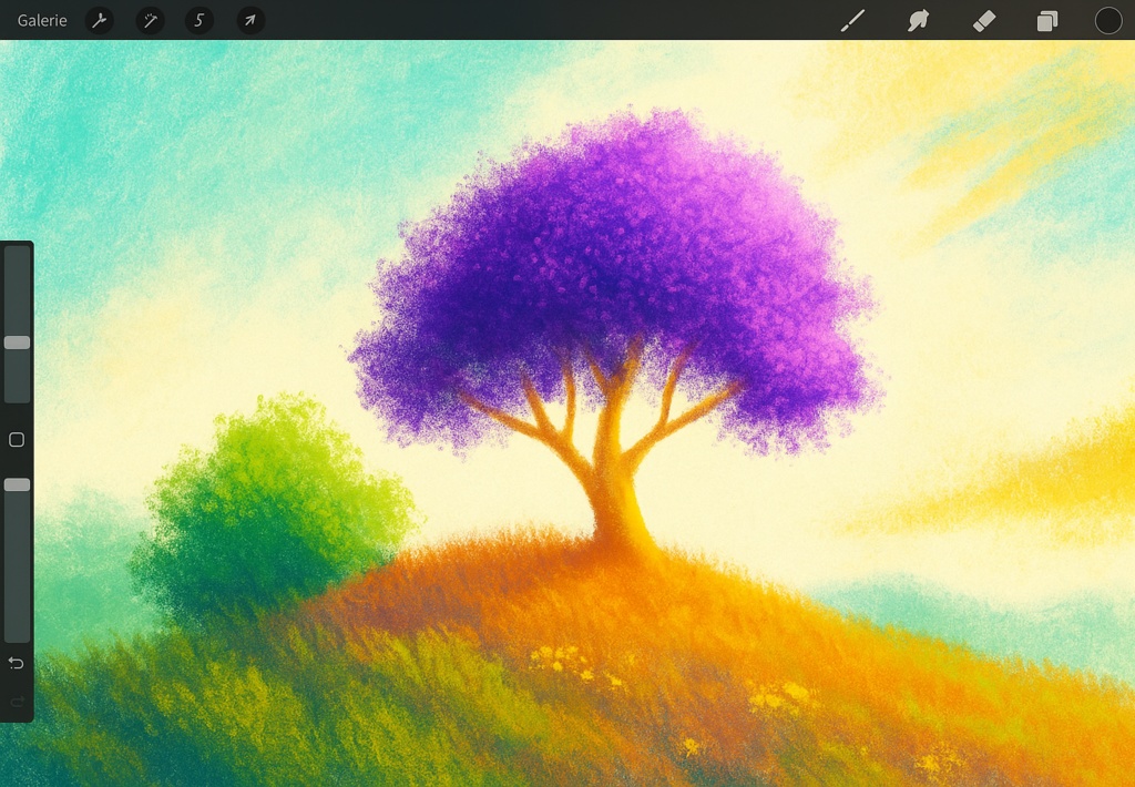 Procreate マーカー&エアブラシ質感ブラシセット|ハイライナー/パステル粒子/ブリスル筆致/スプレー点描