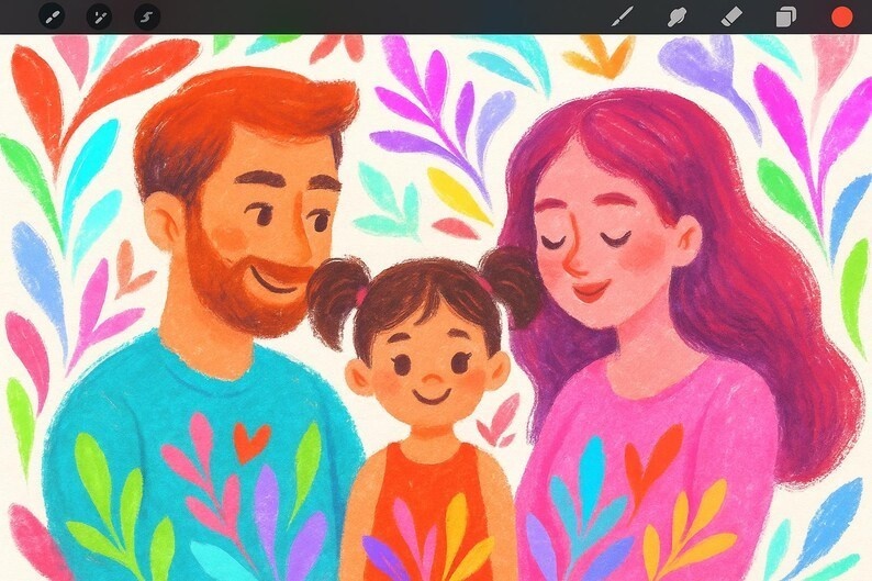 Procreate 絵の具&水彩ブラシセット|ガッシュ/オイル筆致/ソフトブレンド/ドライブラシ/マーカーライン/パステル